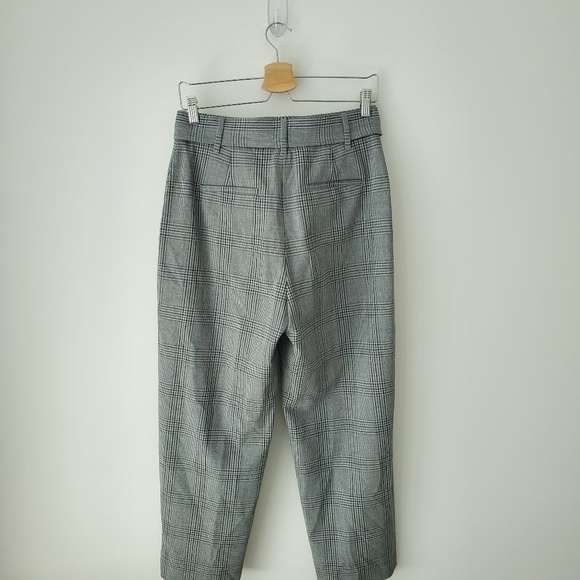 Wilfred  tie-front plaid crepe pant - Picture 5 of 14